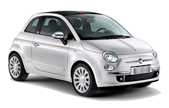Cabriolet Fiat 500 - Location de voiture