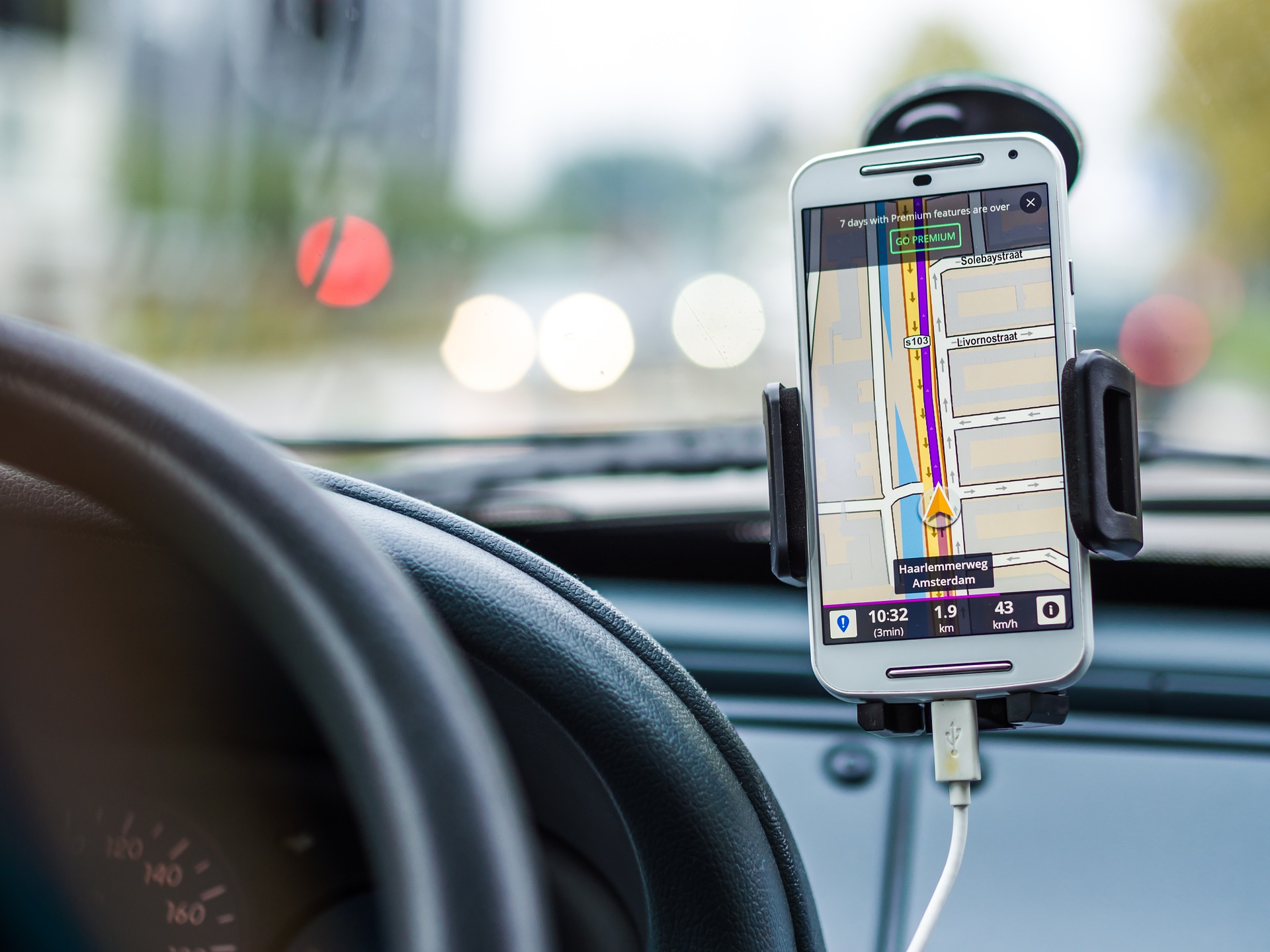Voyager avec un GPS