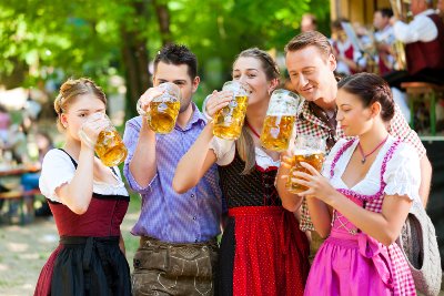 Tournée des Biergarten en Bavière - Allemagne