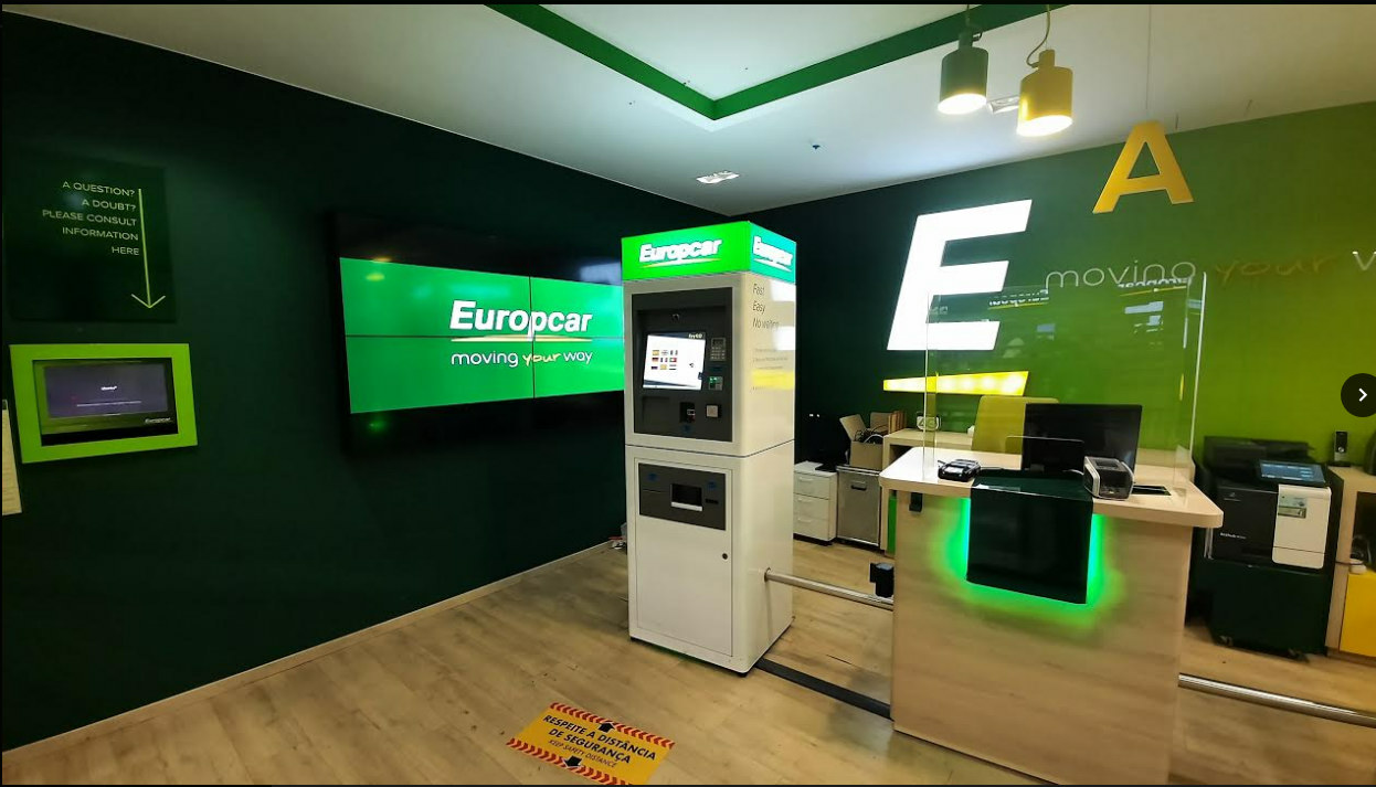 Europcar Premium Pick-Up - Distributeur de clés en libre-service 