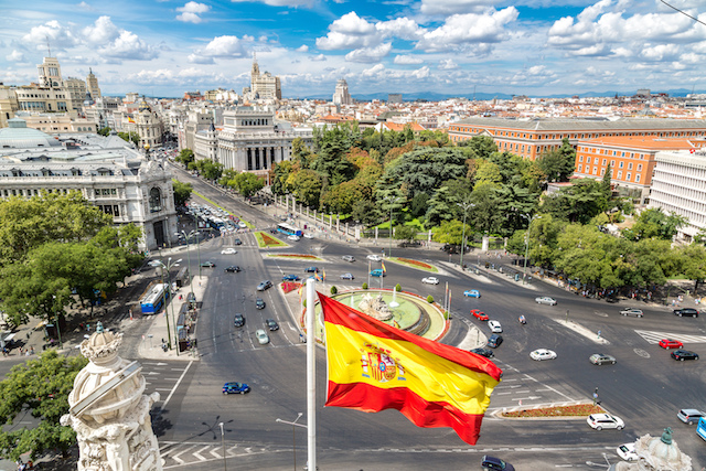 Road trip à Madrid, Espagne