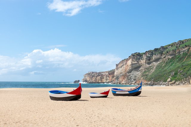 Road trip à Nazaré, Portugal