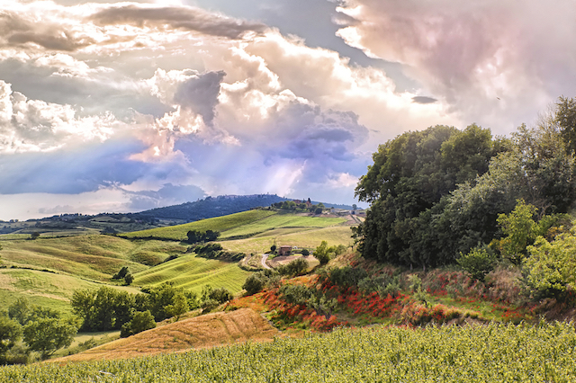 Road trip à Poppi, Italie