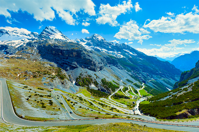 Road trip au col du Stelvio, Italie